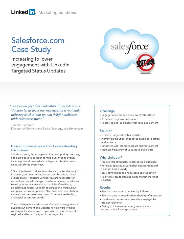 salesforce case study