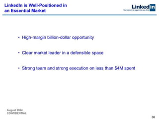 Linked in series b pitch