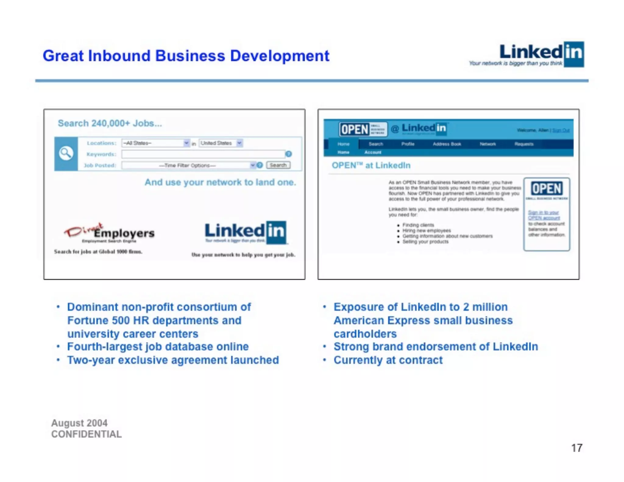 LinkedIn Pitch Deck - Series B