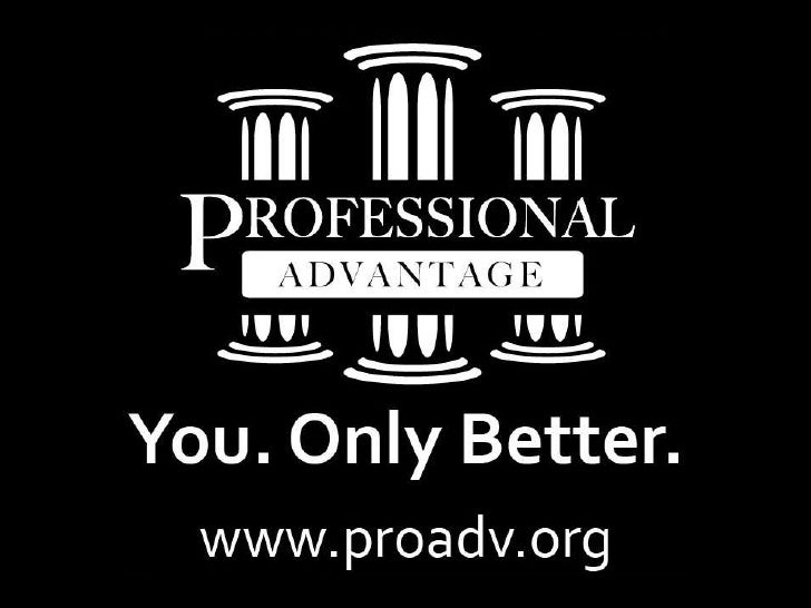 linked in shareslide professional advantage presentation shareslide