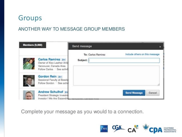 linkedin presentation