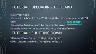 Arduino Environment Tutorial | PPTX