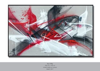 four fifty
  250 cm x 150 cm
mixed media on canvas
     MadC 2011
 