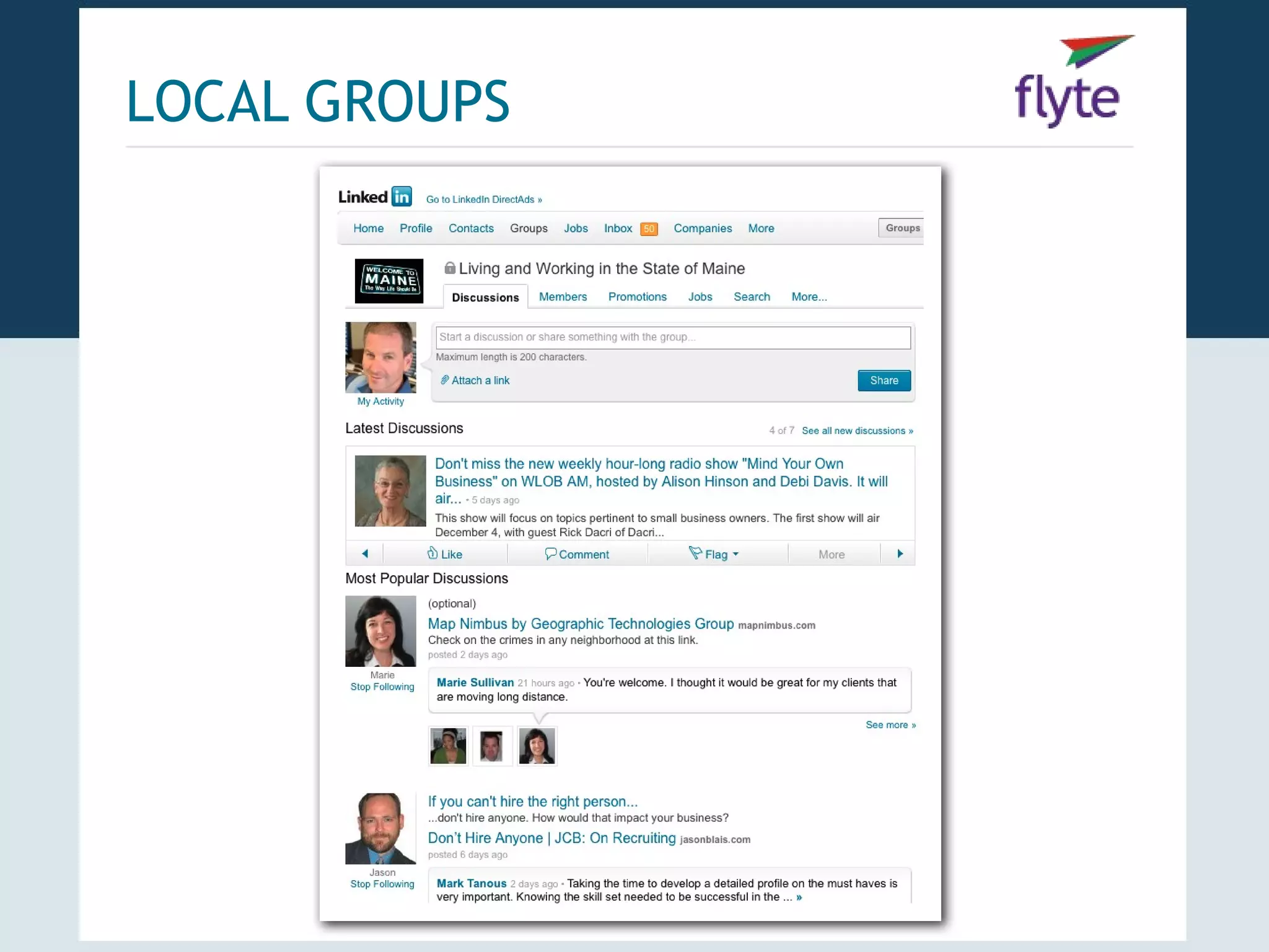 LOCAL GROUPS
 