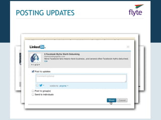 POSTING UPDATES
 