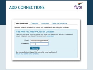 ADD CONNECTIONS
 