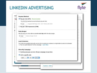 LINKEDIN ADVERTISING
 