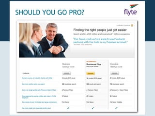 SHOULD YOU GO PRO?
 