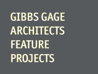 GGA Feature Projects - April 2015