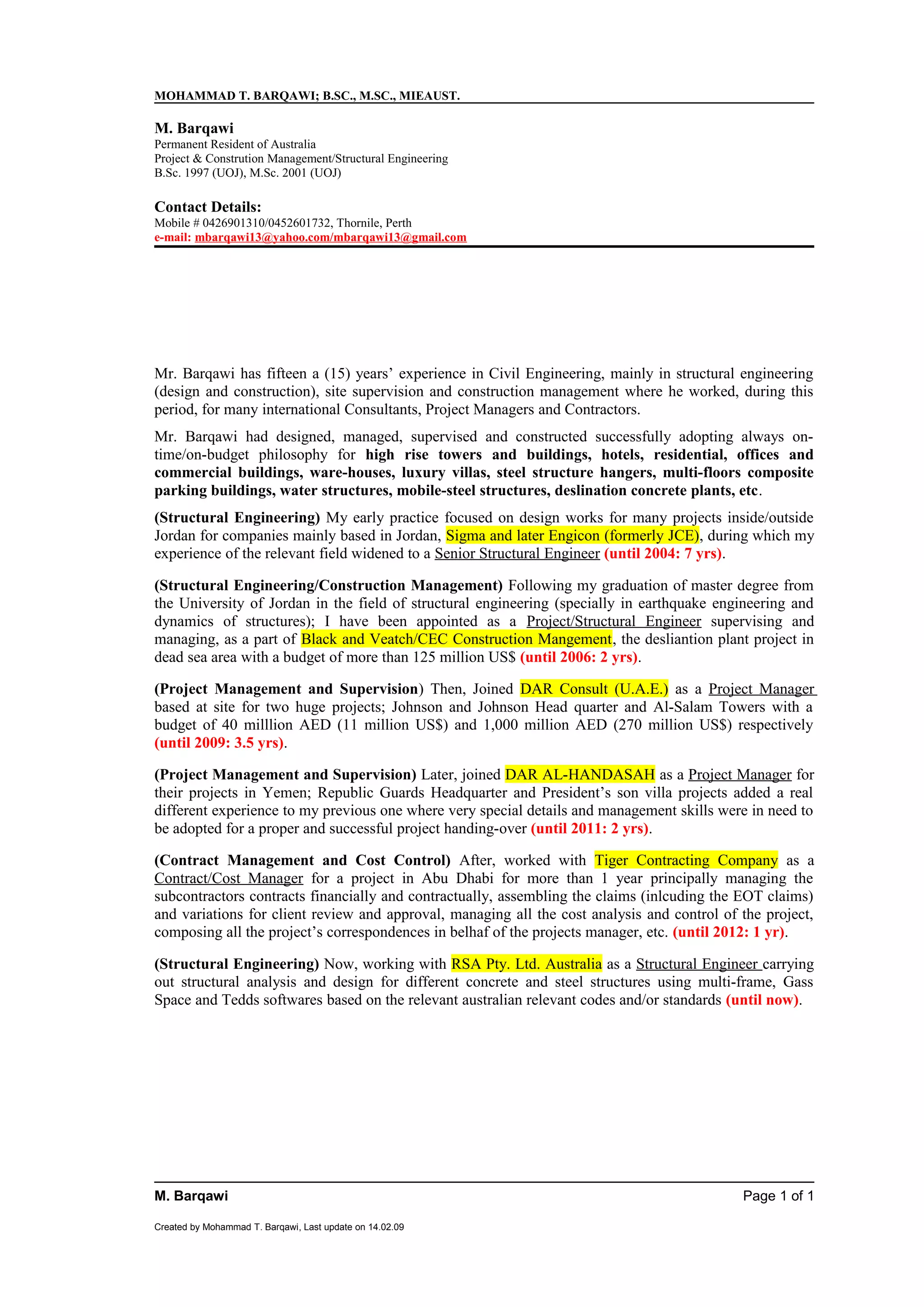 Profile Summary PDF profile-summary-pdf