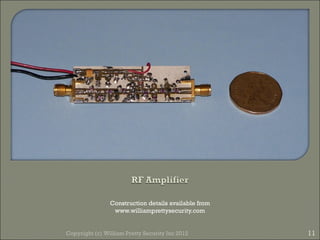 Construction details available from
                 www.williamprettysecurity.com


Copyright (c) William Pretty Security Inc 2012        11
 