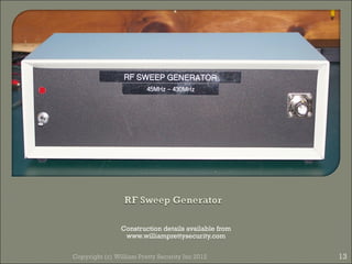 Construction details available from
                 www.williamprettysecurity.com


Copyright (c) William Pretty Security Inc 2012        13
 