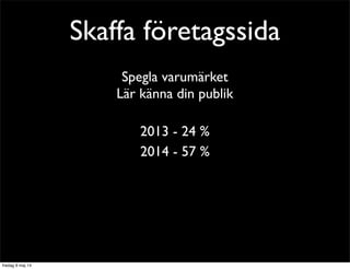 Var aktiv! 
Svara på frågor 
Dela med dig av kunskap 
Hjälp andra 
Starta diskussioner 
Ställ frågor 
 