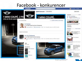 Facebook - konkurencer
 