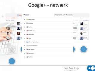Google+ - netværk
 