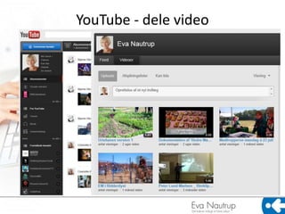 YouTube - dele video
 