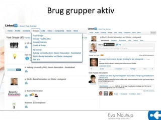 Brug grupper aktiv
 