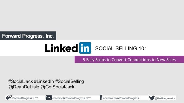 ForwardProgress.NET facebook.com/ForwardProgresscoachme@ForwardProgress.NET @FwdProgressInc
5 Easy Steps to Convert Connec...