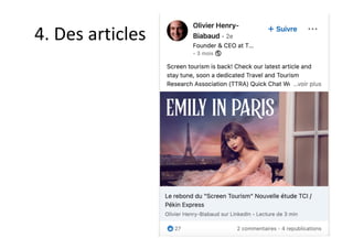4. Des articles
 