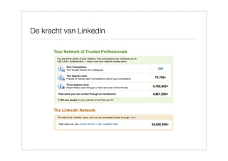 De kracht van LinkedIn
 