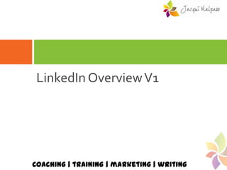LinkedIn Overview V1 