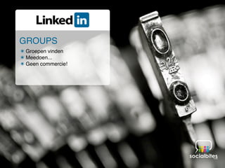 Linkedin Groups
 