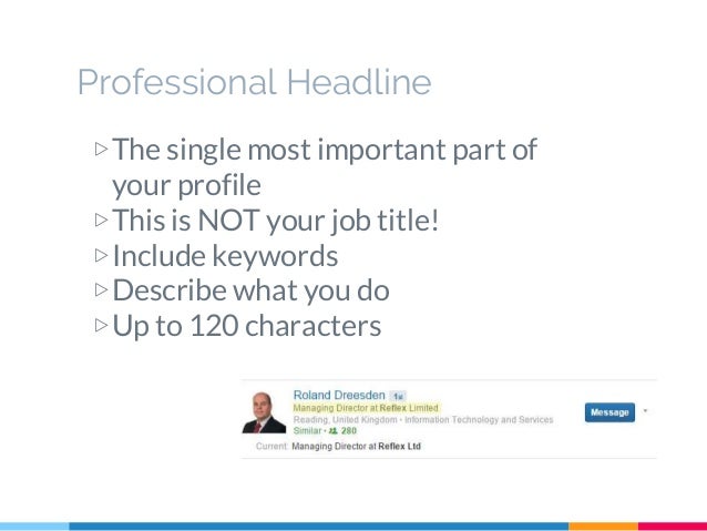 professional headline linkedin examples mechanical