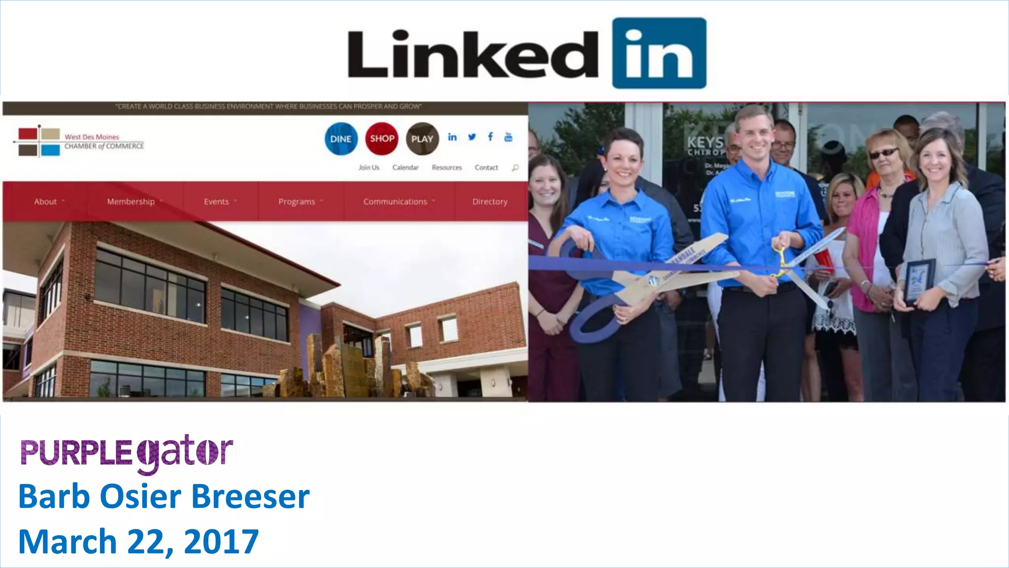 Barb Osier Breeser
March 22, 2017
 