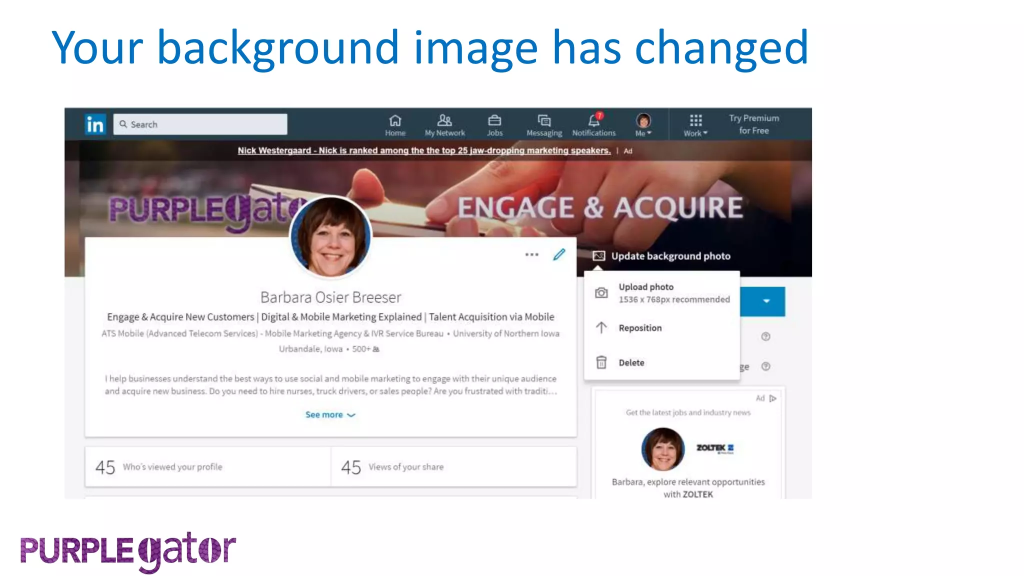 Your background image has changed
 