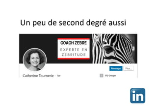 Un peu de second degré aussi
 