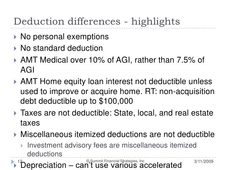 Incentive stock options amt credit