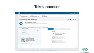 Tekstannoncer
 