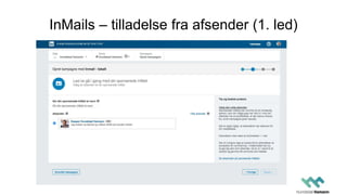 InMails – tilladelse fra afsender (1. led)
 