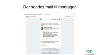 Der sendes mail til modtager
 