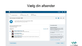 Vælg din afsender
 