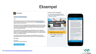Eksempel
Kilde: https://www.linkedin.com/help/linkedin/answer/69552?lang=en
 