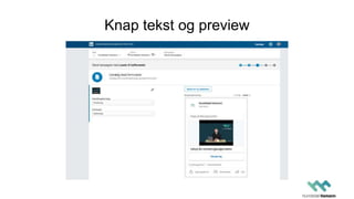 Knap tekst og preview
 