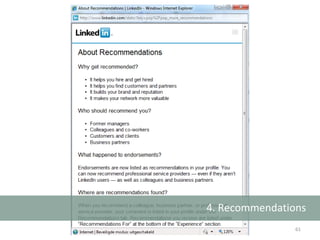 4. Recommendations 