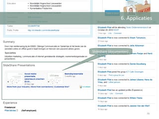 6. Applicaties Slideshare (documenten) 