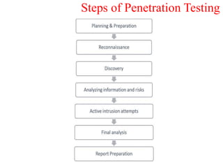 Steps of Penetration Testing
 