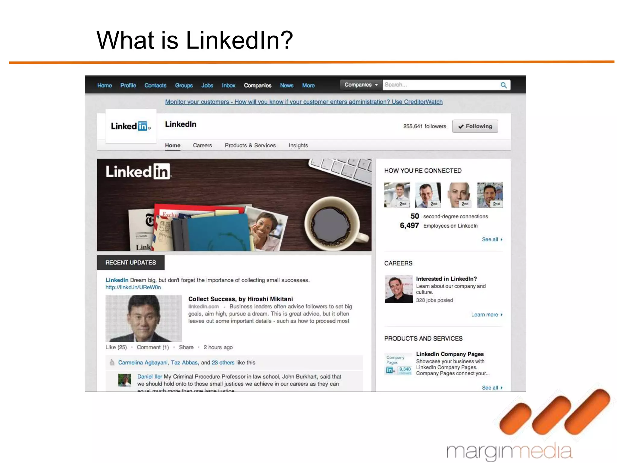 What is LinkedIn?
 