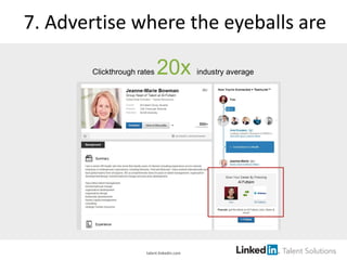 5 Steps to Crafting a Highly Social Talent Brand by LinkedIn - Webinar Slides