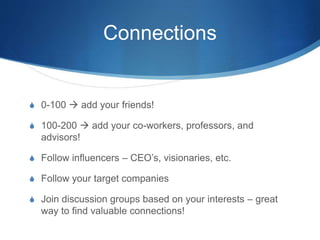 LinkedIn Workshop | PPTX