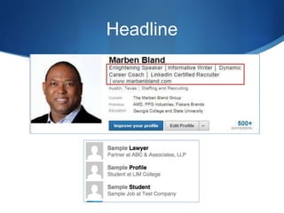 LinkedIn Workshop | PPTX