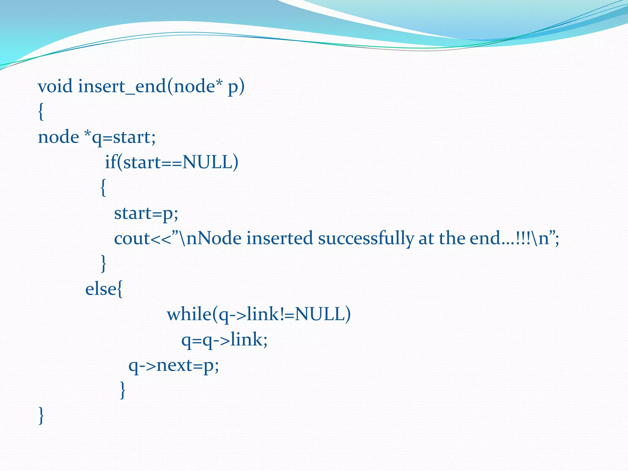 Linked list | PPTX | Programming Languages | Computing