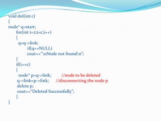 Linked list | PPT