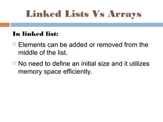 Linked list | PPT