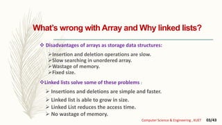 Singly & Circular Linked list | PPTX | Programming Languages | Computing