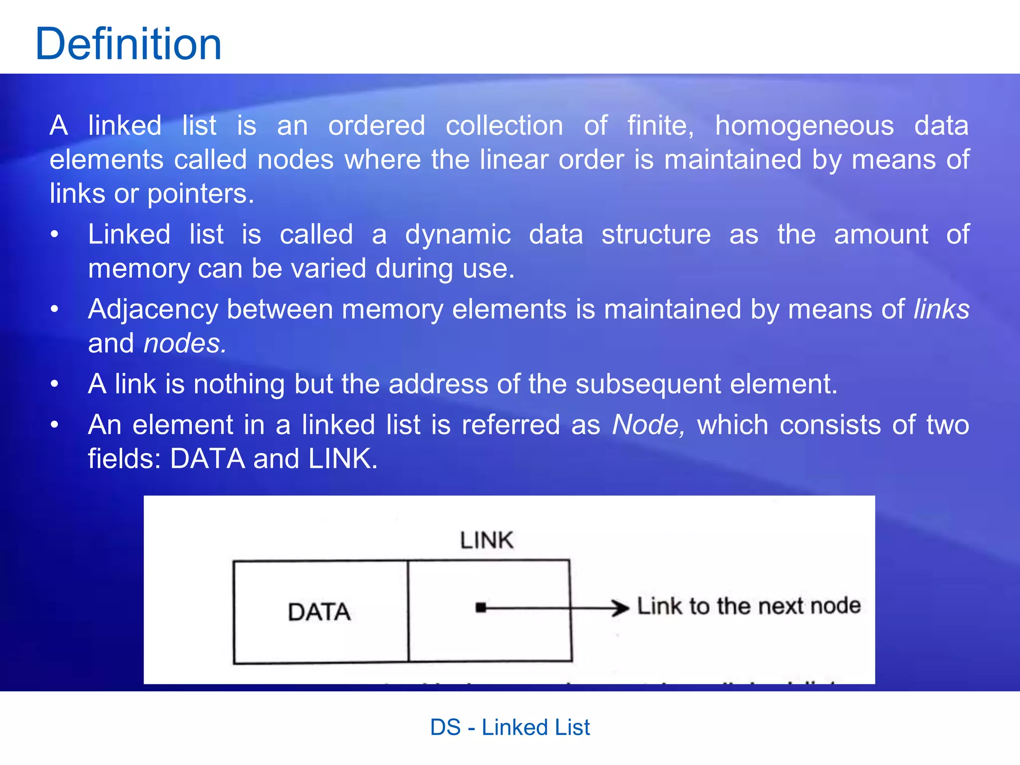 Linked List Basics | PPT