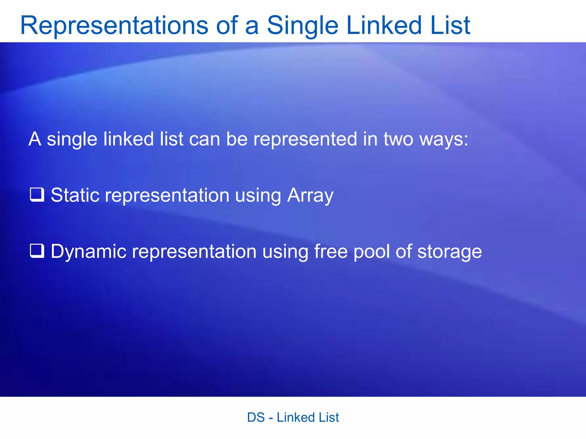 Linked List Basics | PPT